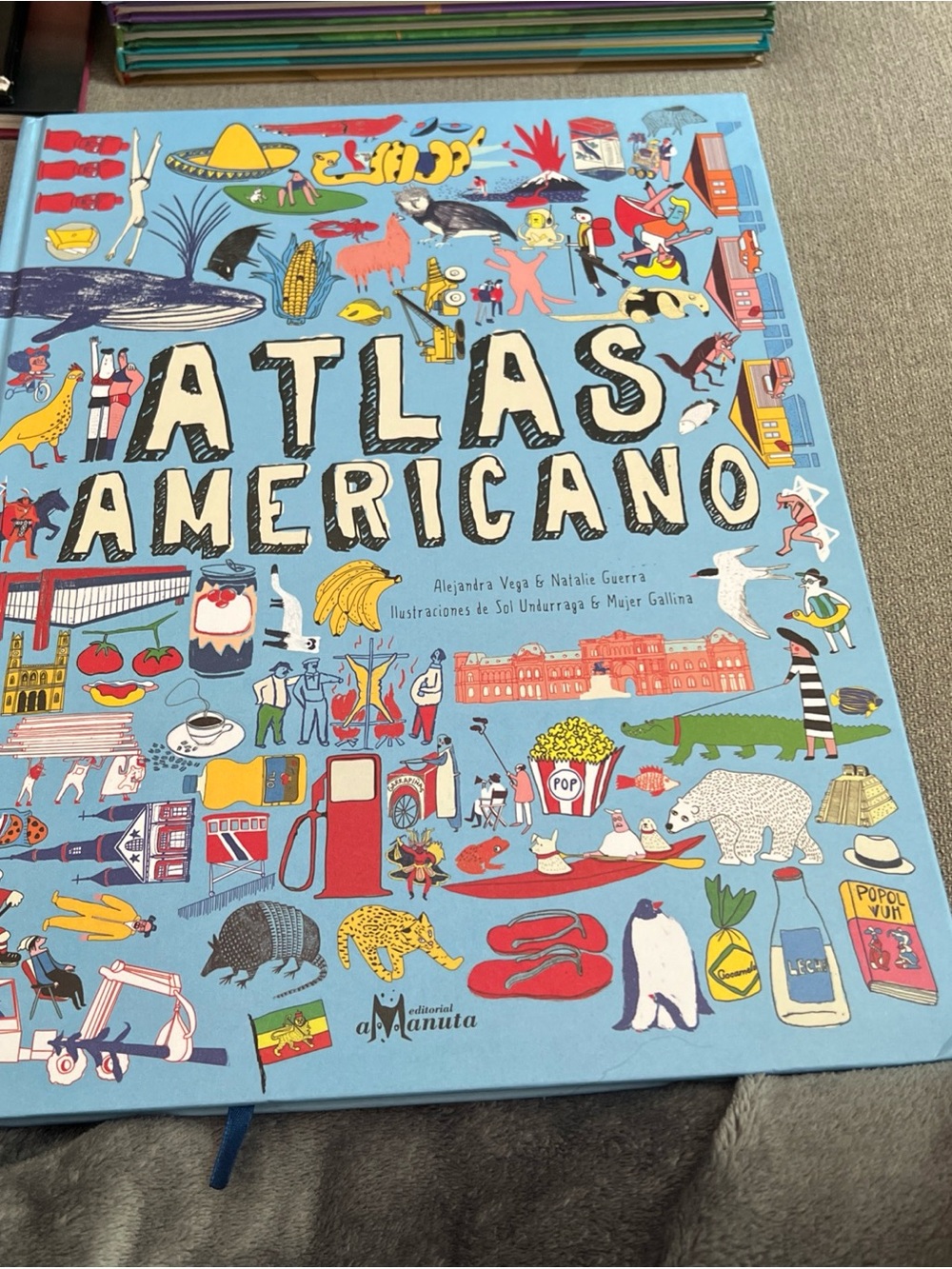 Atlas americano (Spanish Edition) 2017 Hardcover